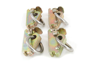 4X E Track Round Logistic Tie Down 1.5 Inches Ring