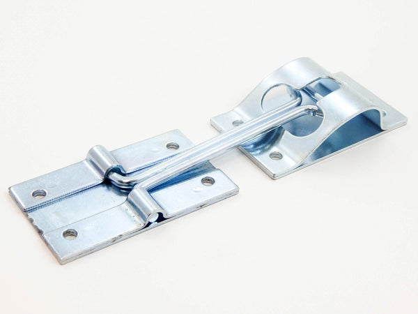 Red Hound Auto 8 Metal T-Style Door Holder Entry Door Catches 4 Inch Long Compatible with RV Trailer Camper Exterior Door Hold Hook & Keeper Hardware Zinc Plated Steel
