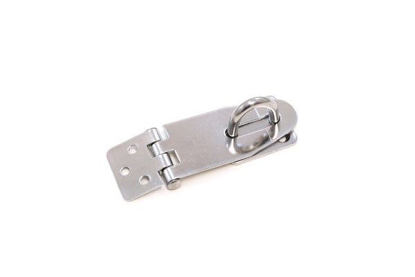 Red Hound Auto Door Padlock Hasp Clasp Latch 304 Stainless Steel Marine Grade for Cabinets Doors Drawers Gates and Sheds 2-7/8 x 1-3/16 Inches Set of 2