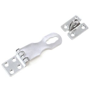 Red Hound Auto Door Padlock Hasp Clasp Latch 304 Stainless Steel Marine Grade for Cabinets Doors Drawers Gates and Sheds 2-5/8 x 15/16 Inches