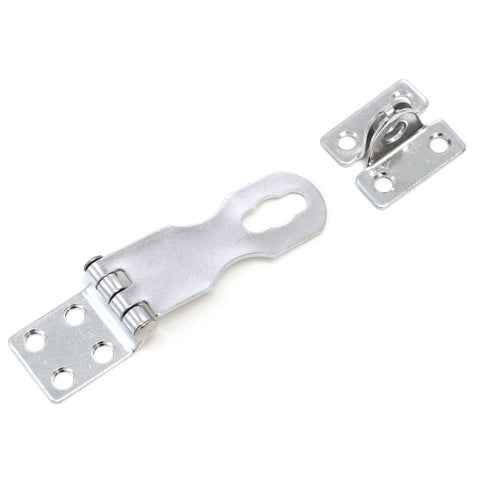 Red Hound Auto Door Padlock Hasp Clasp Latch 304 Stainless Steel Marine Grade for Cabinets Doors Drawers Gates and Sheds 2-5/8 x 15/16 Inches