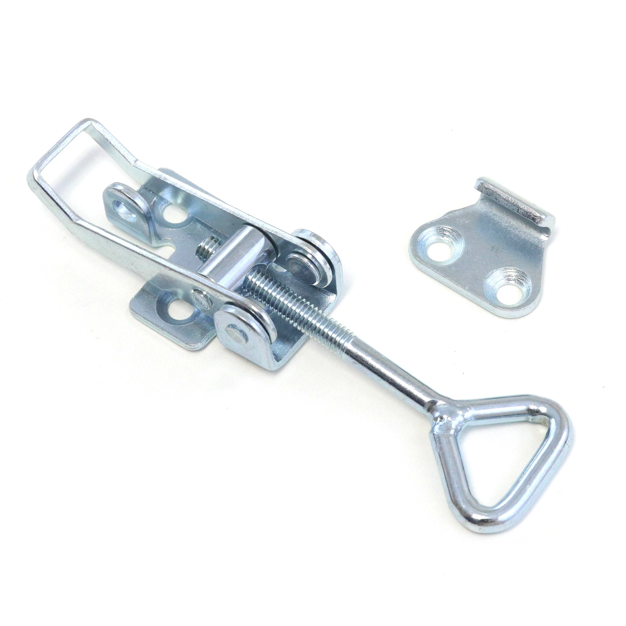 Red Hound Auto Pull Latch Toggle Clamp Adjustable Coated Steel for Cabinets Doors Storage Boxes and More 2-1/2" 66 mm