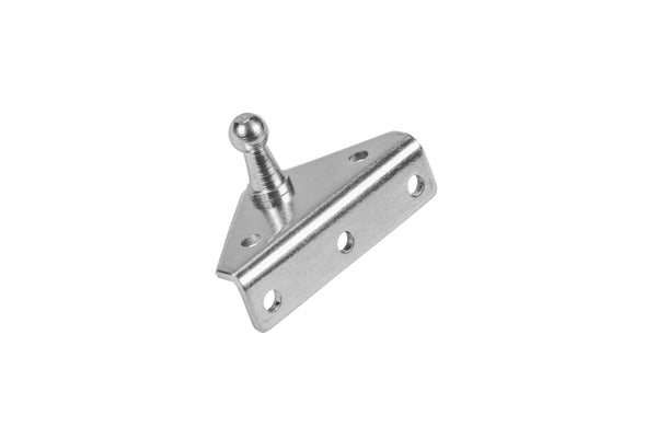 Red Hound Auto 1 Ball Stud Mounting Bracket 10mm Compatible with Gas Prop Strut Spring Lift for RV Camper Toolbox Tonneau Covers Cabinets and More Coated Steel Angled Base Outside Mount