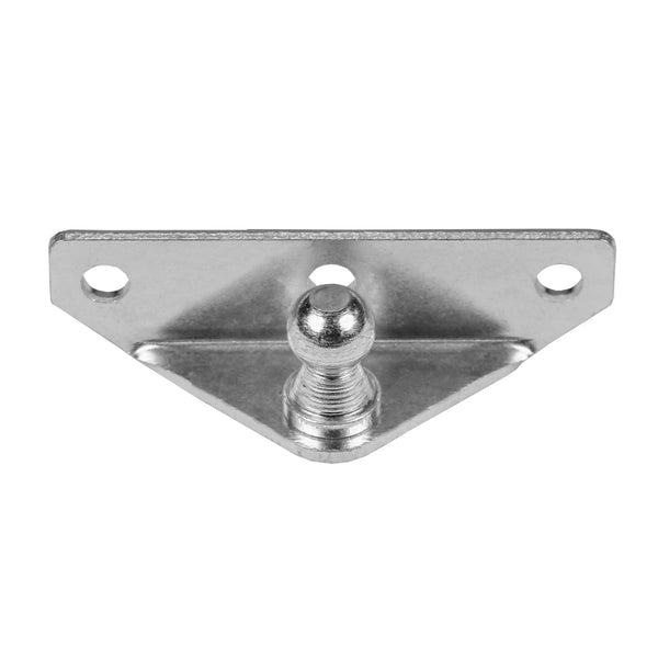 Red Hound Auto 1 Ball Stud Mounting Bracket 10mm Compatible with Gas Prop Strut Spring Lift for RV Camper Toolbox Tonneau Covers Cabinets and More Coated Steel Angled Base Inside Mount