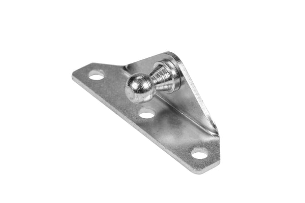 Red Hound Auto 1 Ball Stud Mounting Bracket 10mm Compatible with Gas Prop Strut Spring Lift for RV Camper Toolbox Tonneau Covers Cabinets and More Coated Steel Angled Base Inside Mount