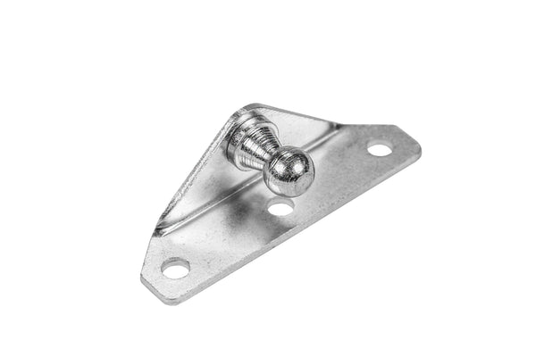 Red Hound Auto 2 Ball Stud Mounting Brackets 10mm Compatible with Gas Prop Strut Spring Lift for RV Camper Toolbox Tonneau Covers Cabinets and More Coated Steel Angled Base Inside Mount