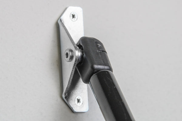 Red Hound Auto 2 Ball Stud Mounting Brackets 10mm Compatible with Gas Prop Strut Spring Lift for RV Camper Toolbox Tonneau Covers Cabinets and More Coated Steel Angled Base Inside Mount