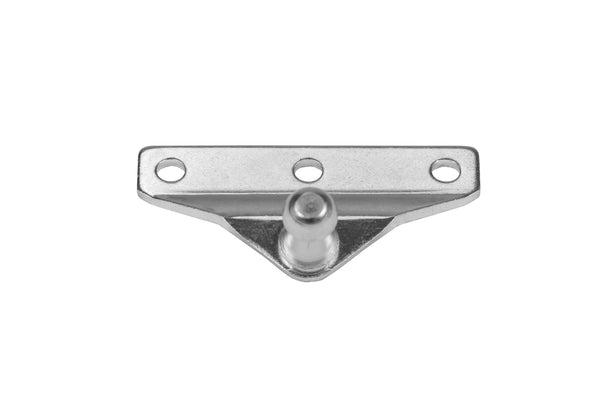 Red Hound Auto 2 Ball Stud Mounting Brackets 10mm Compatible with Gas Prop Strut Spring Lift for RV Camper Toolbox Tonneau Covers Cabinets and More Coated Steel Angled Base Outside Offset Mount