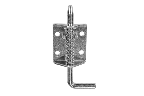 Red Hound Auto 10 Pc Metal Lock Barrel Bolt Spring Loaded Latch 5 Inches Long Heavy Duty Zinc Coated Steel