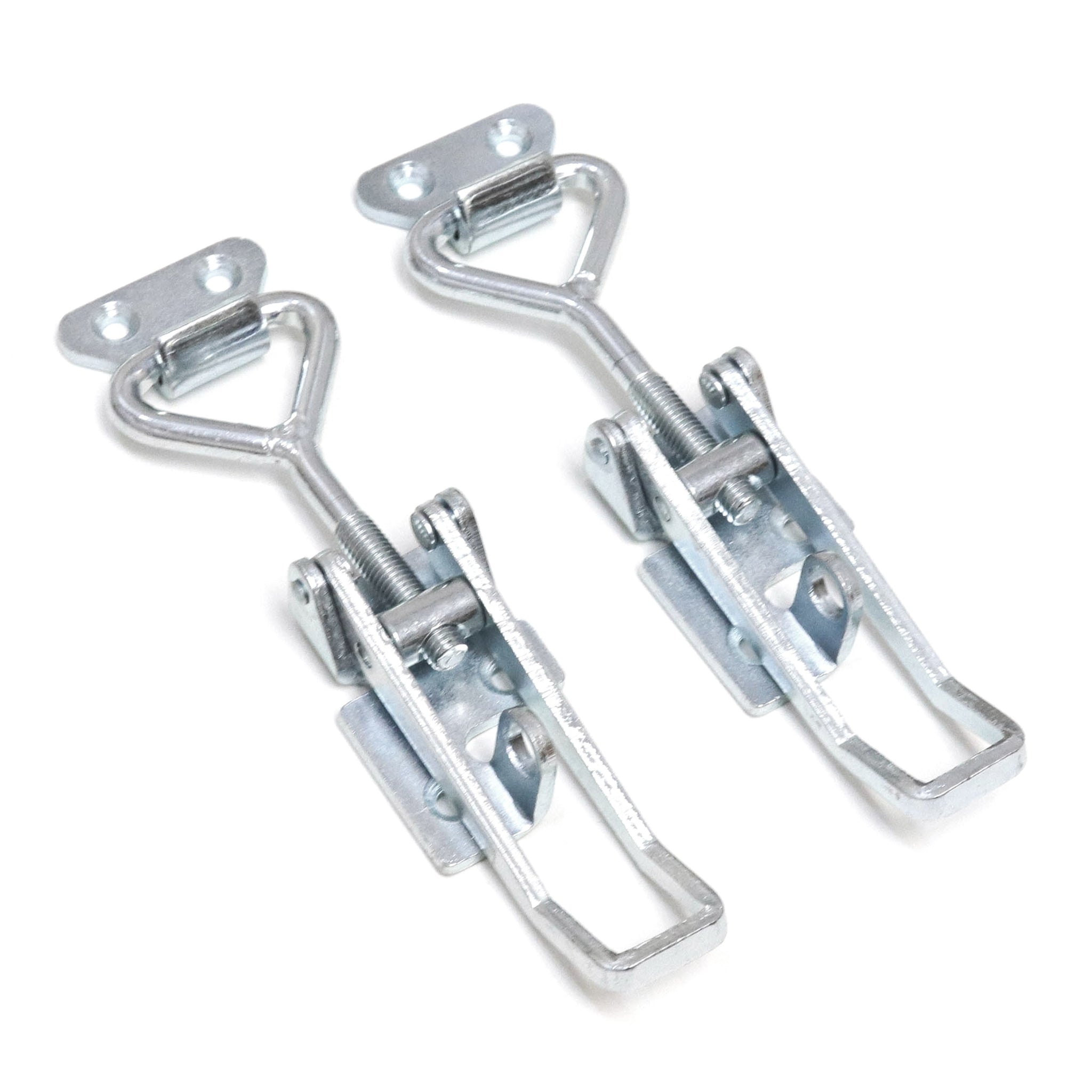 Red Hound Auto 2 Pull Latch Toggle Clamps Adjustable Coated Steel for Cabinets Doors Storage Boxes and More Large 3-3/4 Inch 100 mm