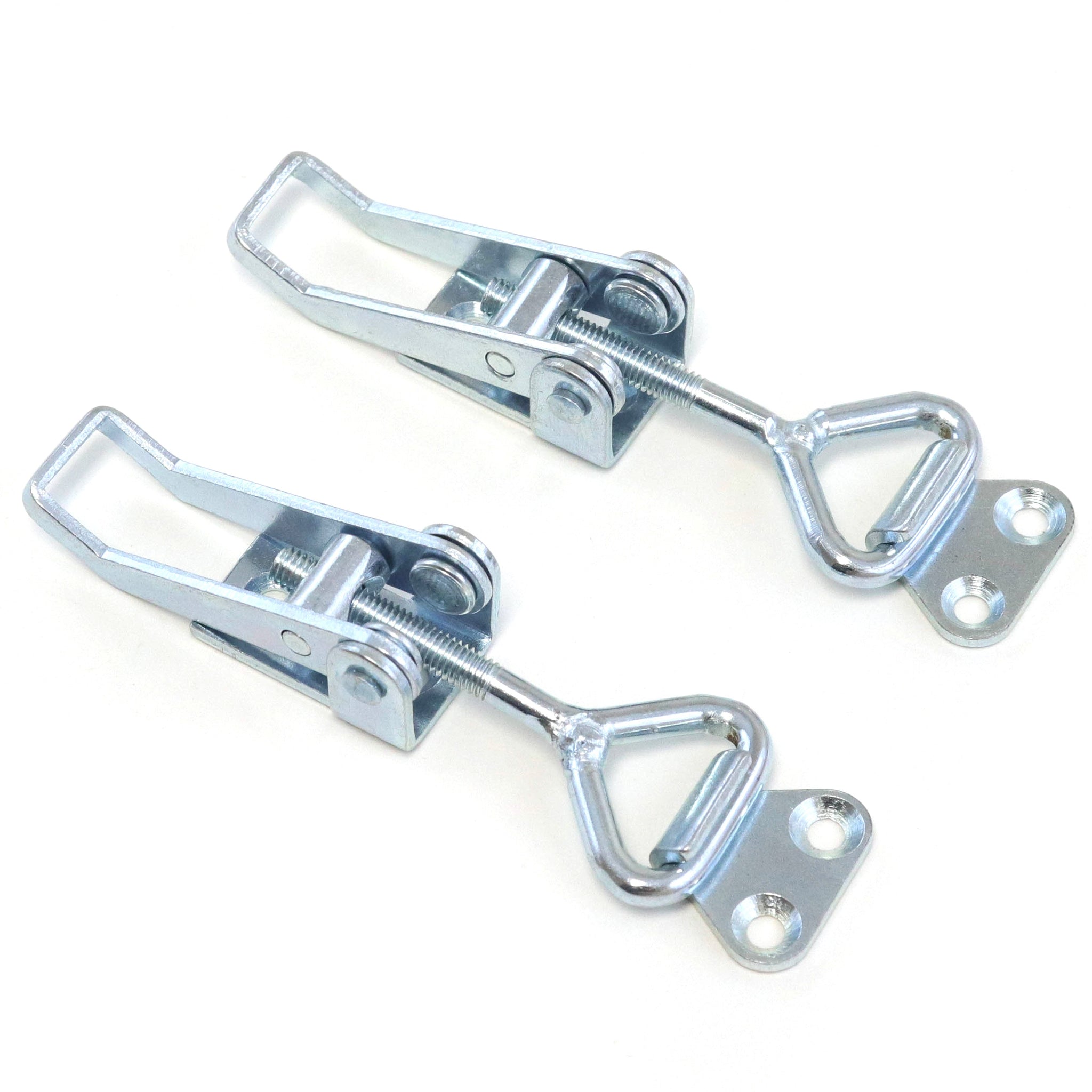 Red Hound Auto 2 Pull Latch Toggle Clamps Adjustable Coated Steel for Cabinets Doors Storage Boxes and More 2-1/8 54 mm