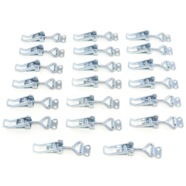 Red Hound Auto 20 Pull Latch Toggle Clamps Adjustable Coated Steel for Cabinets Doors Storage Boxes and More 2-1/8" 54 mm