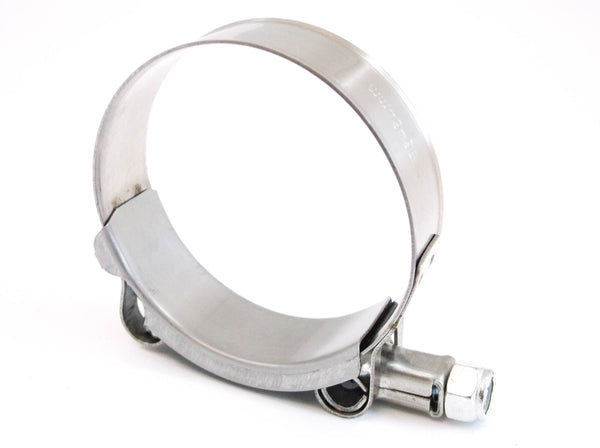 10x Premium 304 Stainless Steel T-Bolt Turbo Silicone Hose Clamp 2.25 Inches 56-64mm