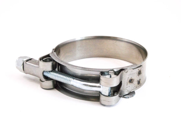 10x Premium 304 Stainless Steel T-Bolt Turbo Silicone Hose Clamp 2.25 Inches 56-64mm