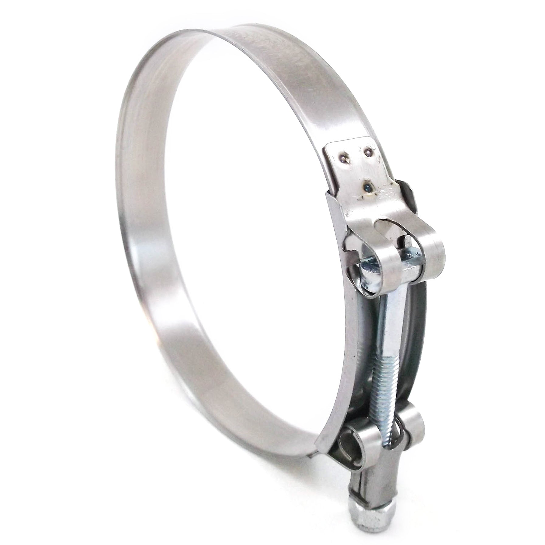 1x Premium 304 Stainless Steel T-Bolt Turbo Siliconlamp 4.5 Inches 110-118mme Hose C