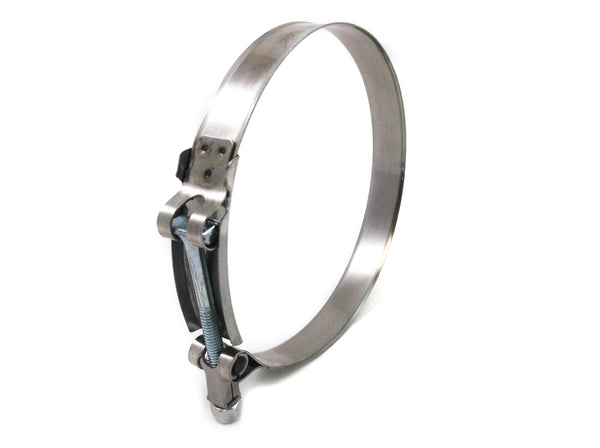 10x Premium 304 Stainless Steel T-Bolt Turbo Silicone Hose Clamp 5 Inches 127-135mm
