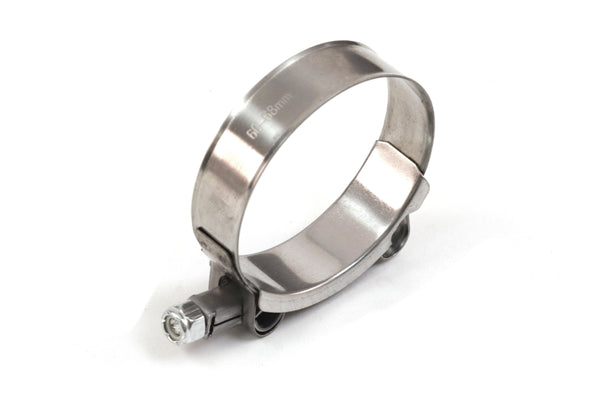 4 Red Hound Auto Premium 304 Stainless Steel T-Bolt Turbo Silicone Hose Clamps 2.5 Inches 60-68mm
