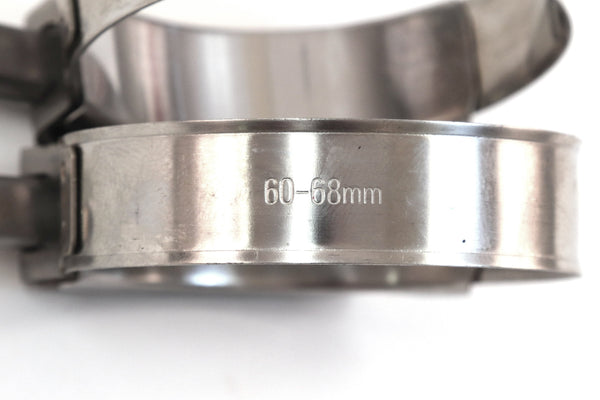 4 Red Hound Auto Premium 304 Stainless Steel T-Bolt Turbo Silicone Hose Clamps 2.5 Inches 60-68mm
