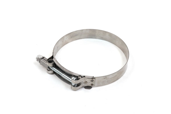 2 Red Hound Auto Premium 304 Stainless Steel T-Bolt Turbo Silicone Hose Clamps 4 Inches 102-110mm
