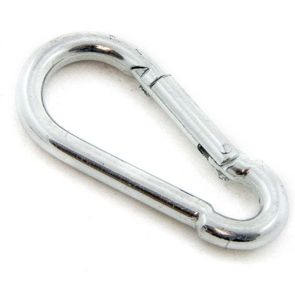 Red Hound Auto 1 Steel Spring Snap Quick Link Carabiner Hook Clip 2-3/8 Inches Length - Medium Duty 130 Pound - 7/32 Inches Thick