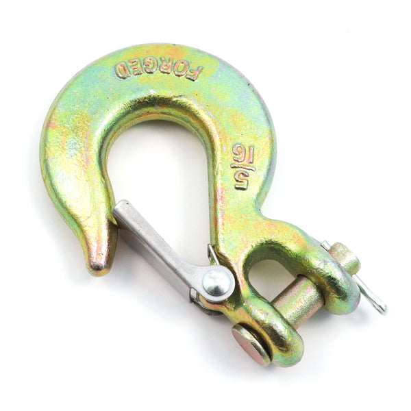Red Hound Auto 1 Clevis Grab 5/16 in 3900 lbs Hook Chain Truck Trailer Tie Down Slip Latch