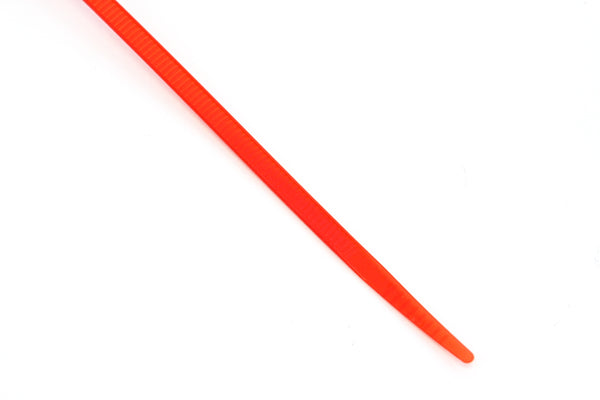 500 Heavy Duty Red 4 Inch 18 Pound Color Cable Ties Nylon Wraps Bulk Combo Kit