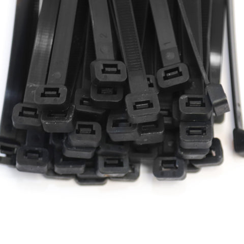 Red Hound Auto 50-Pack Extremely Heavy Duty 36 Inches Zip Cable Tie Down Straps Wire UV Resistant Black Nylon Wrap Multi-Purpose Extra Wide 175 lbs. Tensile Strength
