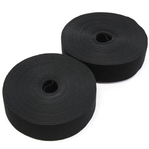 150FT Reusable 2 Inch Roll Hook & Loop Cable Fastening Tape Cord Wraps Straps