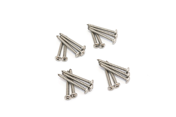 Red Hound Auto 20 Marine Pan Head Screw Set Dock Bumper Installation 10 x 1-3/4 Inches SS Stainless
