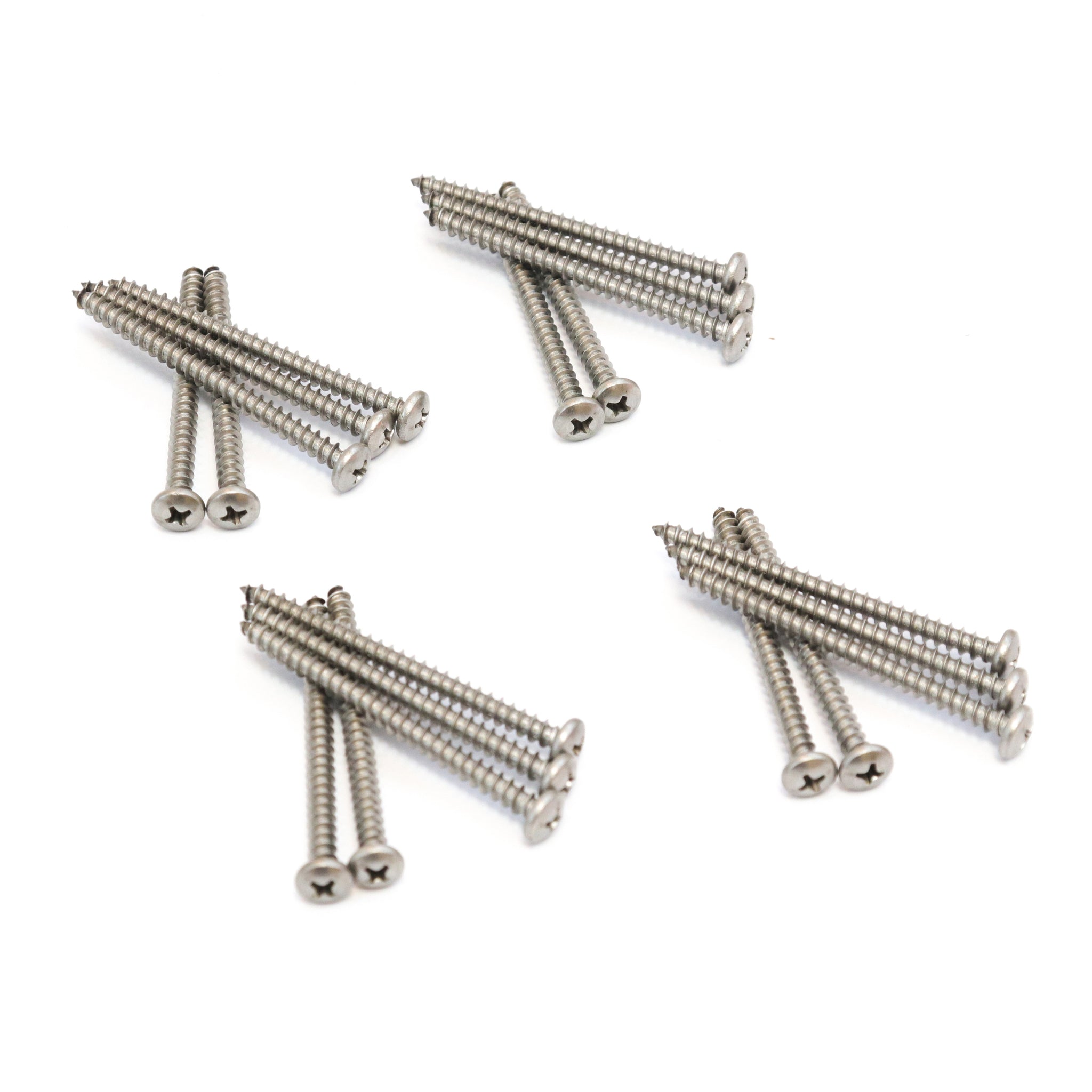 Red Hound Auto 20 Marine Pan Head Screw Set Dock Bumper Installation 10 x 2-1/2 Inches SS Stainless