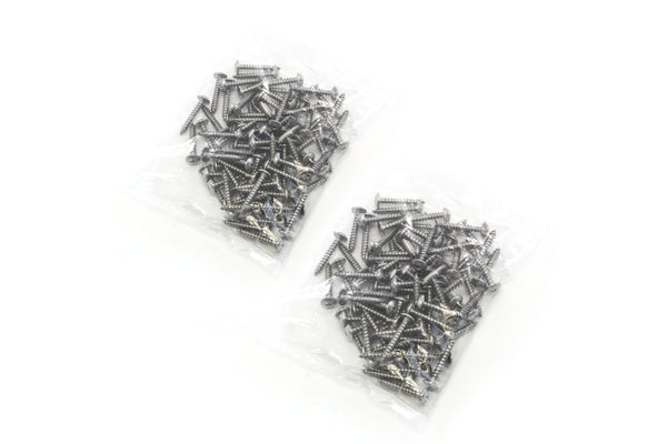 160 Piece Pan Head Screw Set for Dock Bumper Installation Marine Grade Stainless Steel 10 x 1-1/4 Inches SS