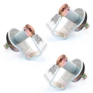 Red Hound Auto 3 Door Striker Bolts Latch Repair Hardware Compatible with Ford Lincoln Mercury Thunderbird 1983-1992 and Many Other Applications See Listing for Specific Applications and Exclusions