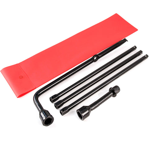 Red Hound Auto 2002-2018 Compatible with Dodge Ram 1500 2500 3500 HD Spare Tire Tool Replacement Set Kit for Jack (22mm)
