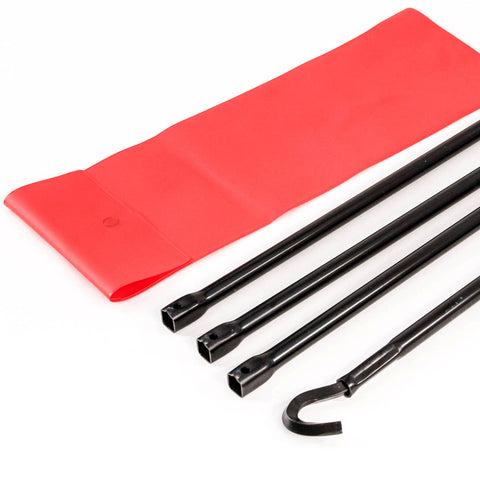 Red Hound Auto 2002-2015 Compatible with Dodge Ram 1500 Spare Tire Tool Replacement Extension Set Kit for Jack