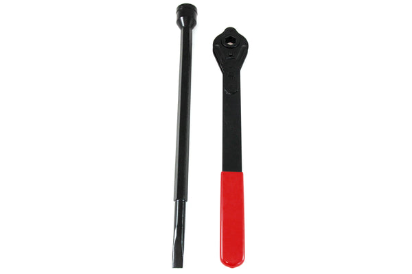 Red Hound Auto Compatible with Chevrolet Express 1500 1998-2008 Astro Safari 2003-2005 Lug Ratchet Wrench Tire Tool Replacement Kit for Jack New