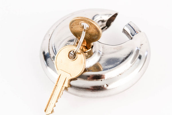 Red Hound Auto 25 Stainless Steel Armor Disc Padlocks Trailer/Self Storage Locks Keyed Alike