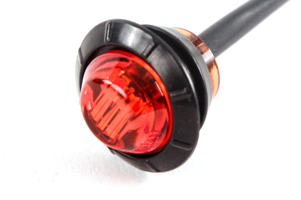 (2) LED Submersible Combination Trailer Tail Lights Boat & (4) Red Side Marker