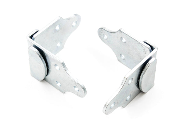 Red Hound Auto 4 Pc Stake Body Utility Trailer Rack Corner Connector Wood Panel Gate Side Latch Brackets Set - 4 Piece Makes 2 Corners