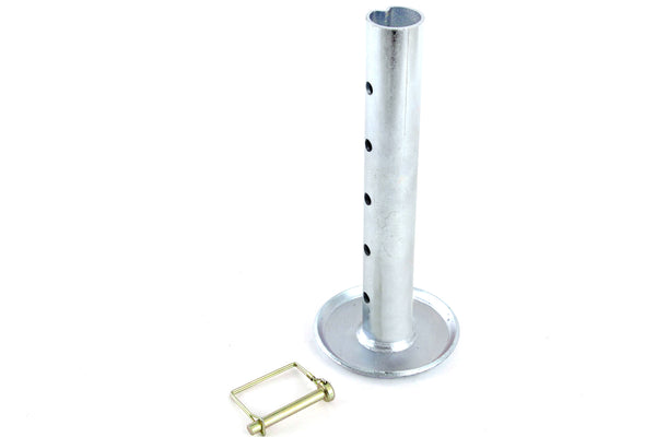 Red Hound Auto Jack 3 Stand Drop Legs for 2 Inch Inner Diameter Jacks Foot Pad Insert Camper Trailer Extra Height
