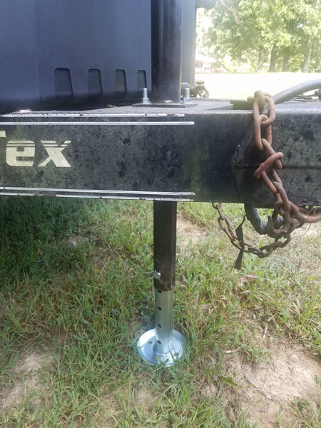 Red Hound Auto Jack 3 Stand Drop Legs for 2 Inch Inner Diameter Jacks Foot Pad Insert Camper Trailer Extra Height