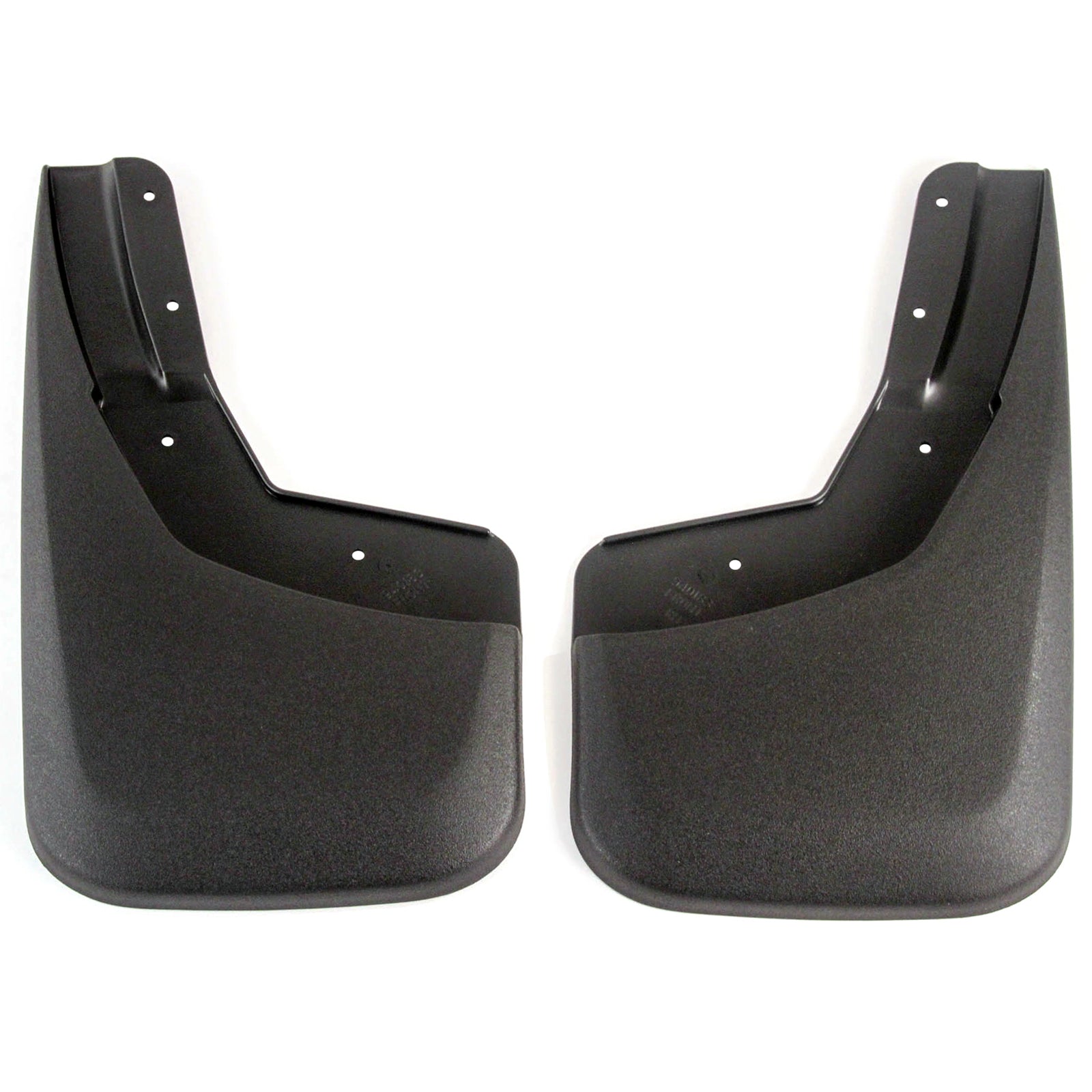 Red Hound Auto 2014-2018 Chevy Silverado 1500 & 2015-2018 Silverado 2500 3500 Molded Splash Mud Flaps Custom Fit Front Only 2 Piece Set Pair Set (Not GMC Sierra, Chevy Only)