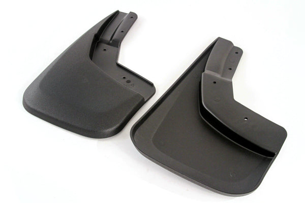 Red Hound Auto 2014-2018 Chevy Silverado 1500 & 2015-2018 Silverado 2500 3500 Molded Splash Mud Flaps Custom Fit Front Only 2 Piece Set Pair Set (Not GMC Sierra, Chevy Only)