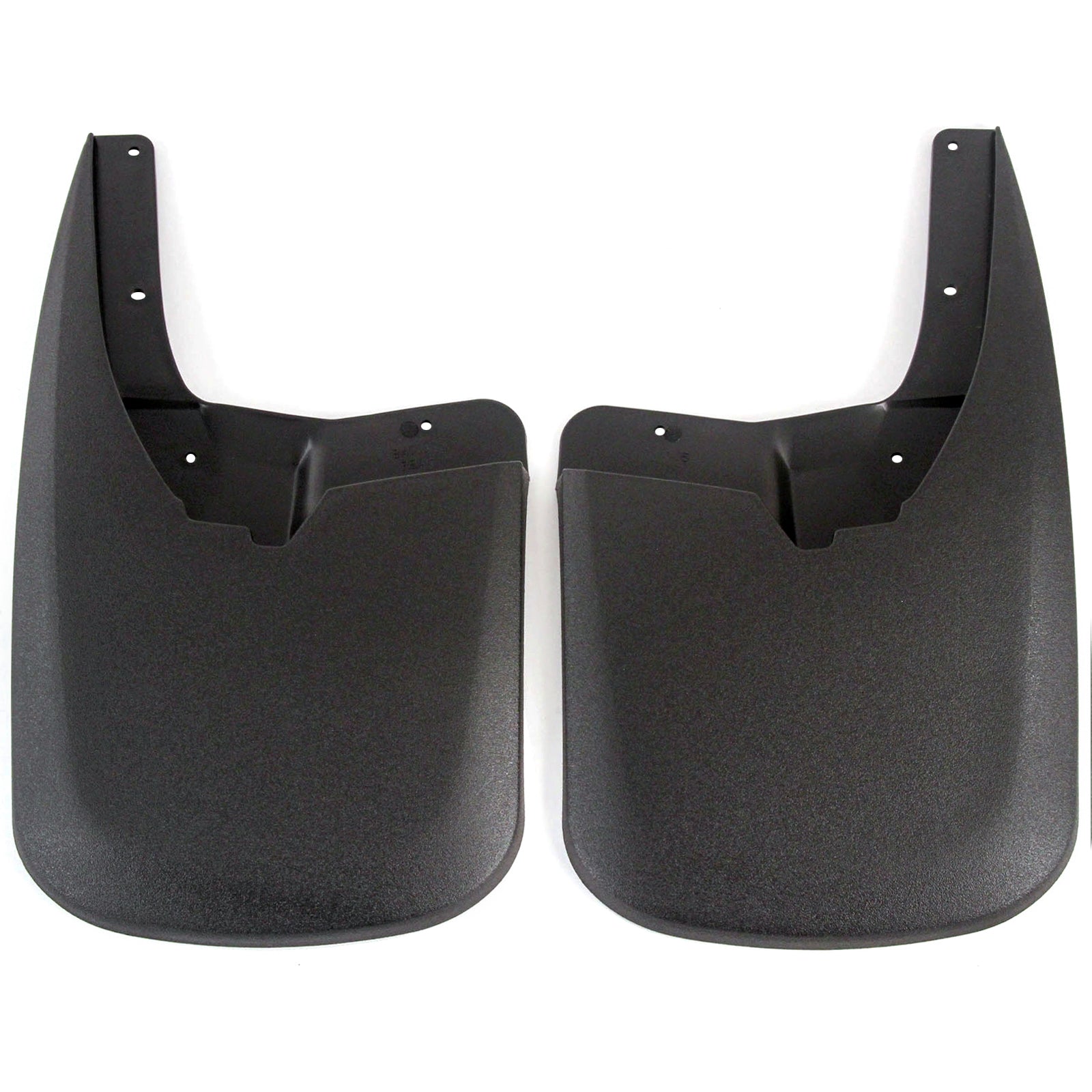 Red Hound Auto 2009-2017 Dodge Ram 1500 or 2010-2017 2500 3500 Molded Splash Custom Fit Mud Flaps - Rear Only 2 Piece Set Pair - Without Flares