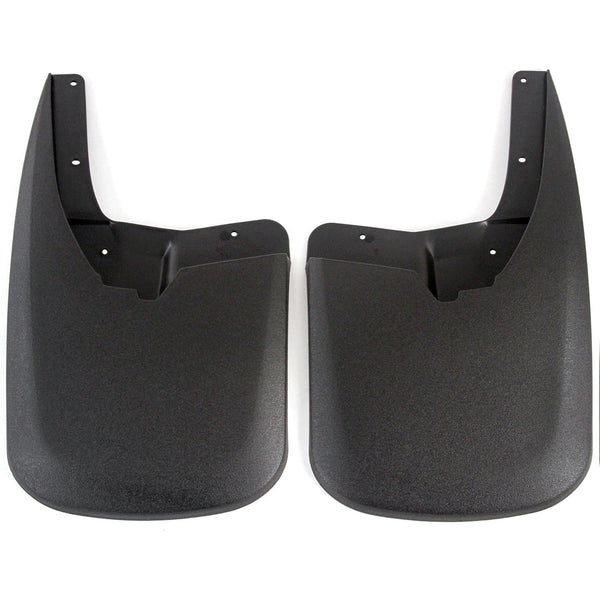 Red Hound Auto 2009-2017 Dodge Ram 1500 or 2010-2017 2500 3500 Molded Splash Custom Fit Mud Flaps - Rear Only 2 Piece Set Pair - Without Flares