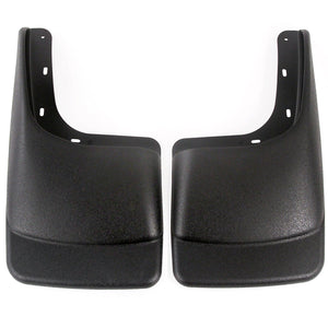 2004-2014 Compatible with Ford F150 (with OEM Fender Flares) Mud Flaps Guards Splash Rear Molded 2pc Set