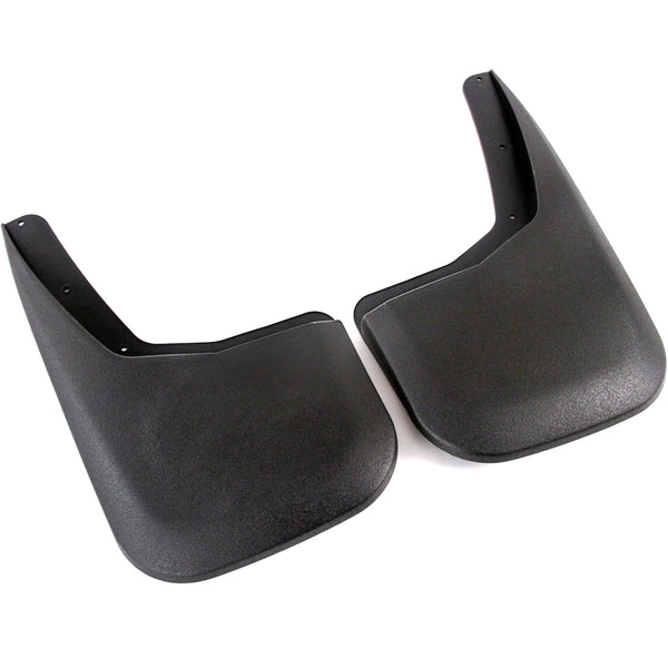 2007-2013 Compatible with Chevy Silverado Mud Flaps Guards Splash Rear Molded 2pc Set