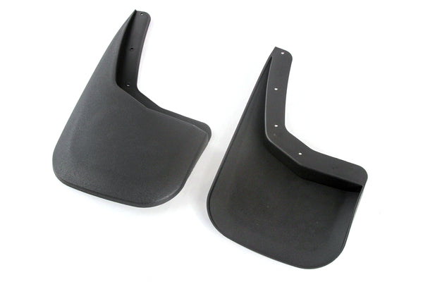 2007-2013 Compatible with Chevy Silverado Mud Flaps Guards Splash Rear Molded 2pc Set