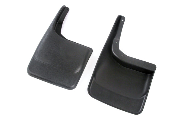 2004-2014 Compatible with Ford F150 Mud Flaps Guards Splash Rear Molded 2pc Set (Without Fender Flares)