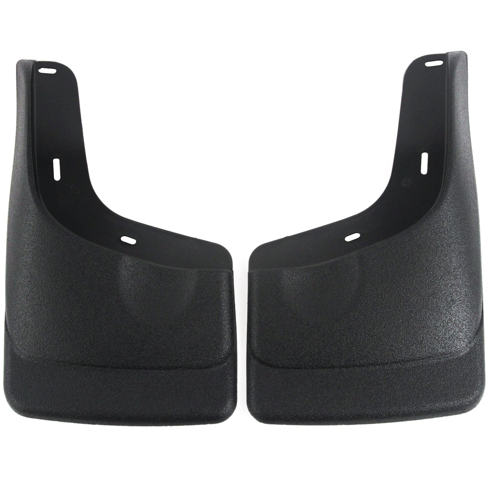 Red Hound Auto 2004-2014 Compatible with Ford F-150 Mud Flaps Guards Splash Front Molded 2pc Set (with Fender Flares)