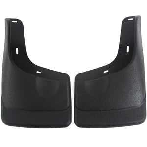 Red Hound Auto 2004-2014 Compatible with Ford F-150 Mud Flaps Guards Splash Front Molded 2pc Set (with Fender Flares)